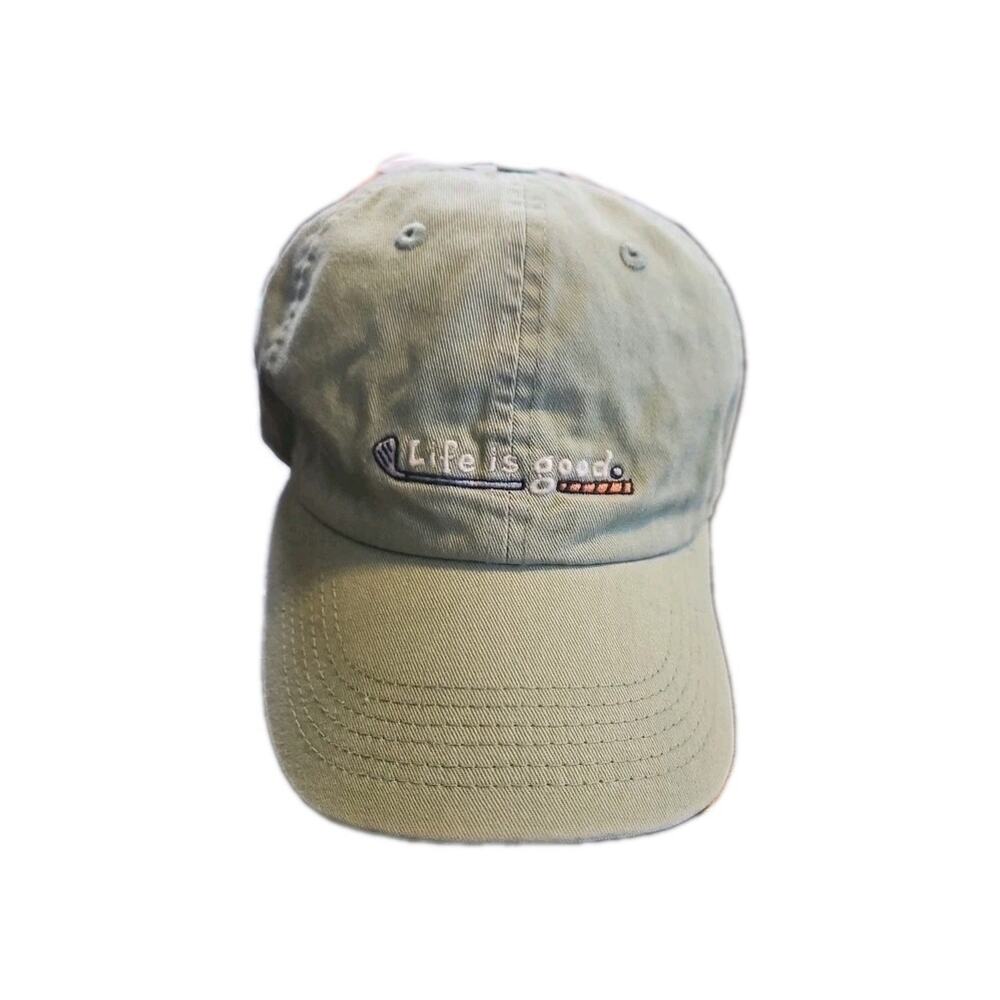 Life Is Good Classic Cap Green OS Cotton "Do What You Like, Like What You Do"